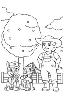 Paw Patrol kleurplaat 27